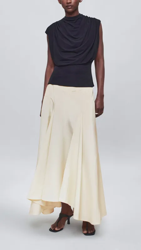 Kallmeyer Alyse Gusset Skirt in Field Cloth