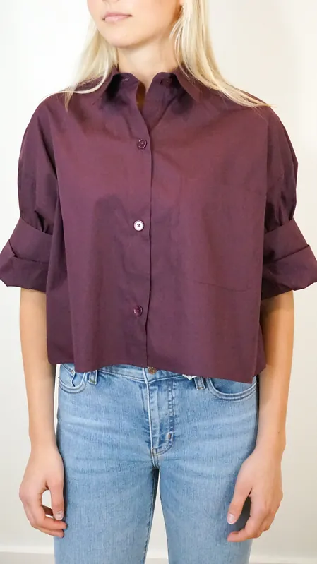TWP Next Ex Shirt in Mauve