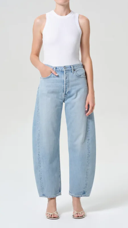 Agolde Luna Pieced Jean in Addition