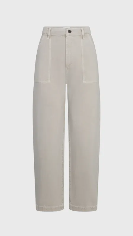 Frame The Bow Cargo Jean in Flax