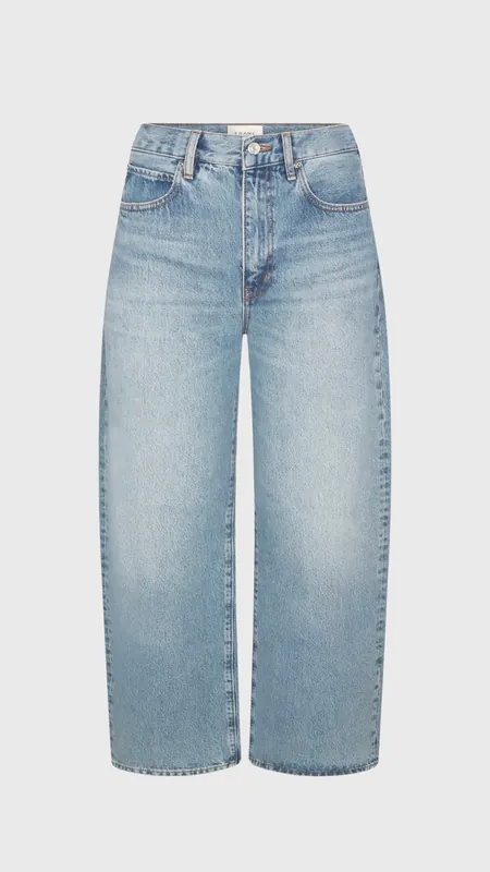 Frame The Bow Crop Jean in Coastal