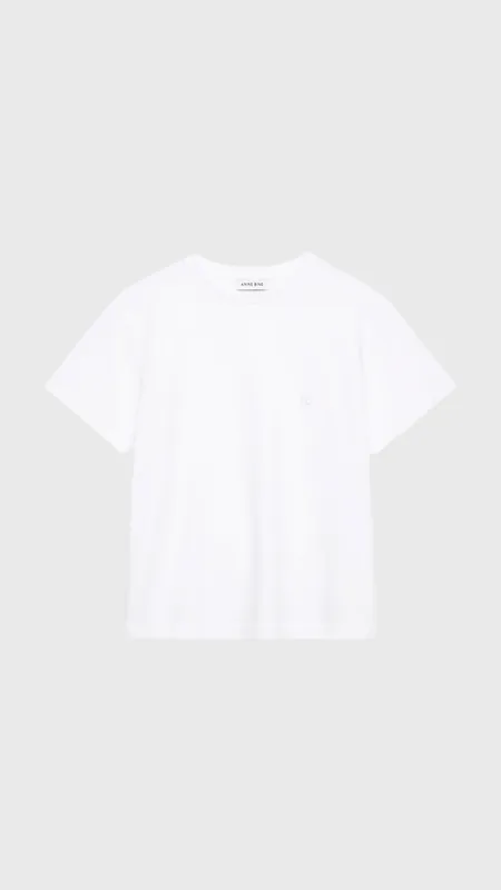 Anine Bing Shelley Tee in White