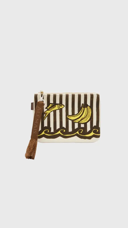 ALÉMAIS Mona Clutch in Multi - Alemais