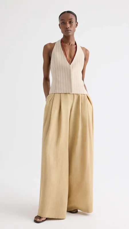 TWP Drew Pant in Candied Ginger