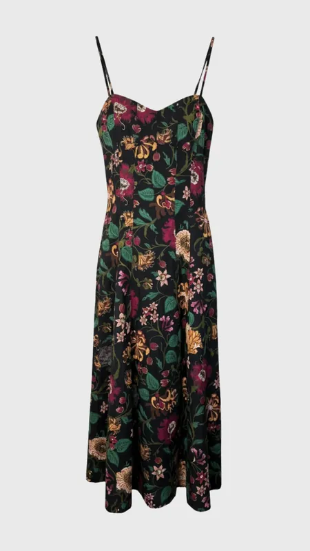 Ulla Johnson Fiora Cami Cotton Dress in Dahlia