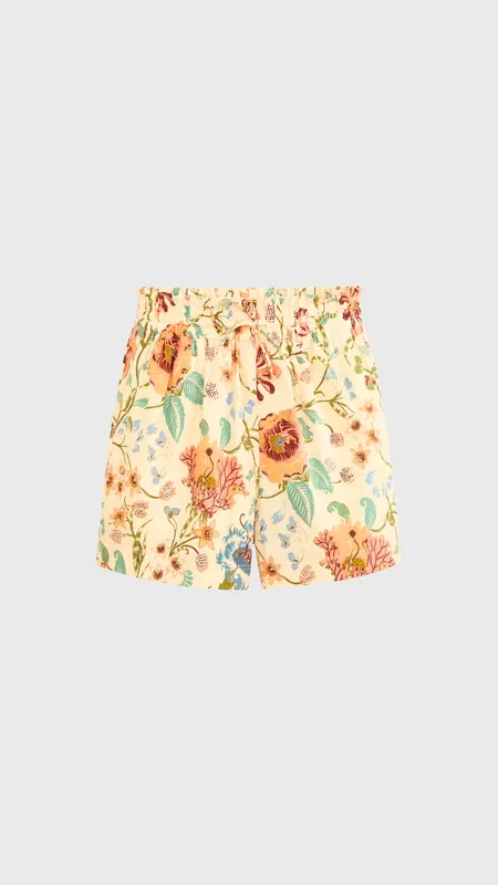 Ulla Johnson Marnie Cotton Shorts in Abalone