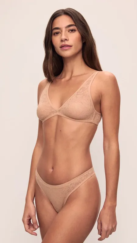 Eberjey Soft Stretch Bralette in Sunkiss