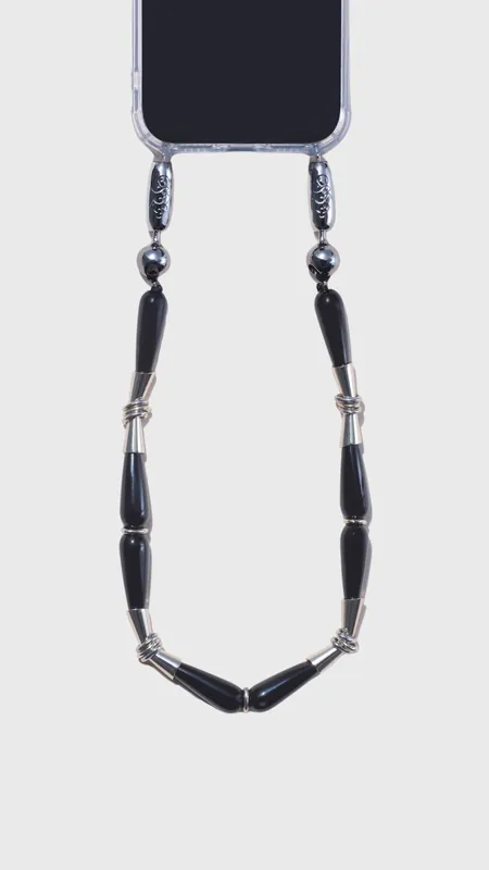 Ossa Deco Wristlet in Onyx