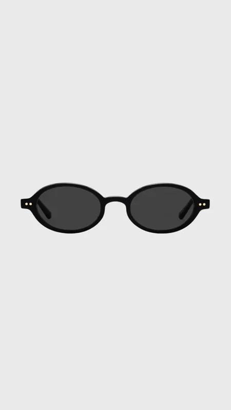Jimmy Fairly The Elvie Sunglasses in Black
