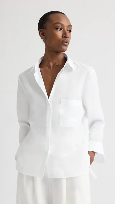 TWP Next Morning Top in White
