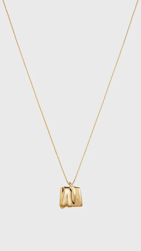 Jenny Bird Sundra Pendant Necklace in Gold