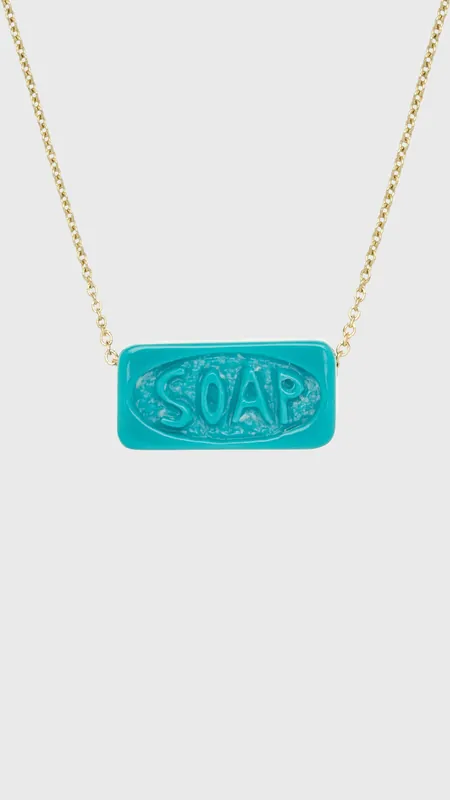 Aliita Soap Turquoise Necklace