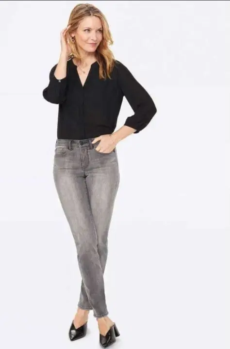 NYDJ Sheri Slim Jeans Color Tullie
