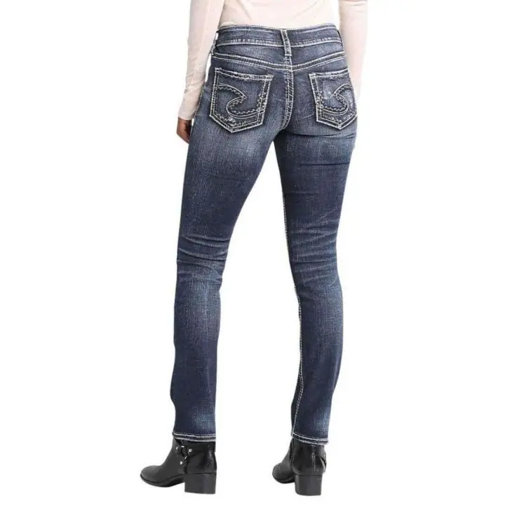 Silver Jeans CO. Women's Suki Curvy Straight