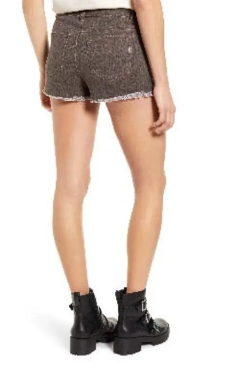 1822 Denim Women's Cheetah Print Cutoff Shorts - Chantal Accessories