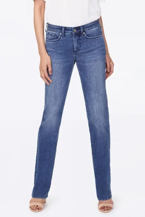 NYDJ Marilyn Straight Jeans Color Lazaro