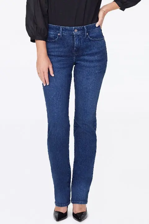 NYDJ Marilyn Straight Jeans Color Habana
