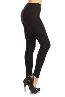 Yelete Ladies' Black Four Pocket Ponte Pants