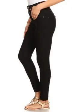 Yelete Ladies' Hi-Waist Super Skinny pants