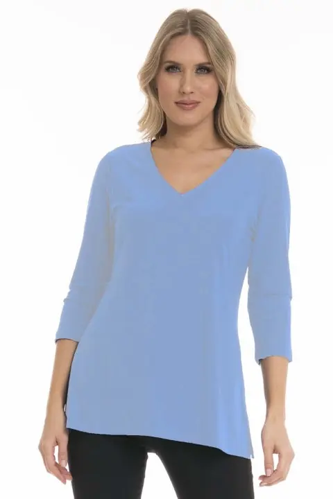 Alisha D Women's Valerie V-neck Tunic - Perfectly Polished ADT-85
