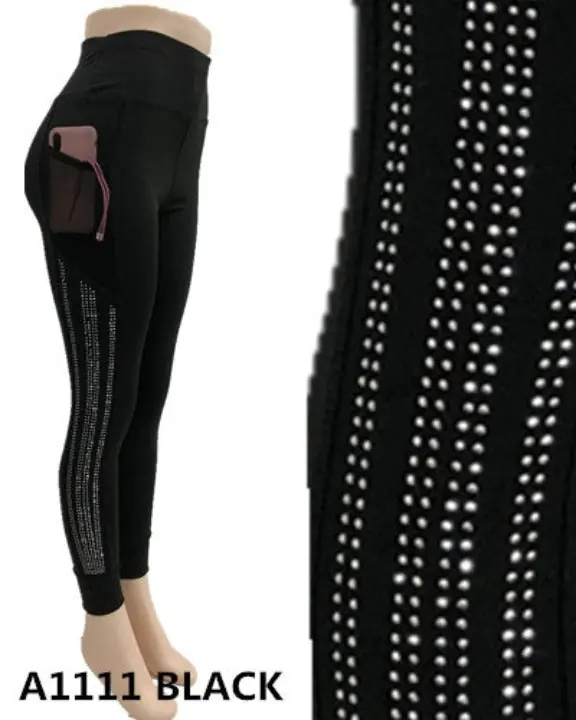 LYDAA Women's Yoga Legging With Phone Pocket - lida