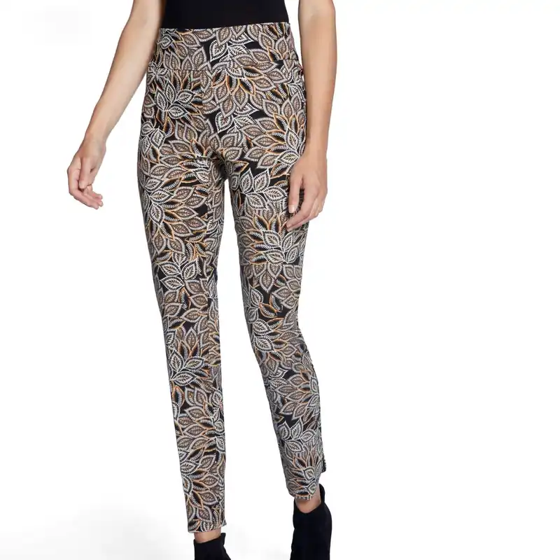 UP! Pants Women's Petal Slit Pant With THE THIN CREDIBLE FIT