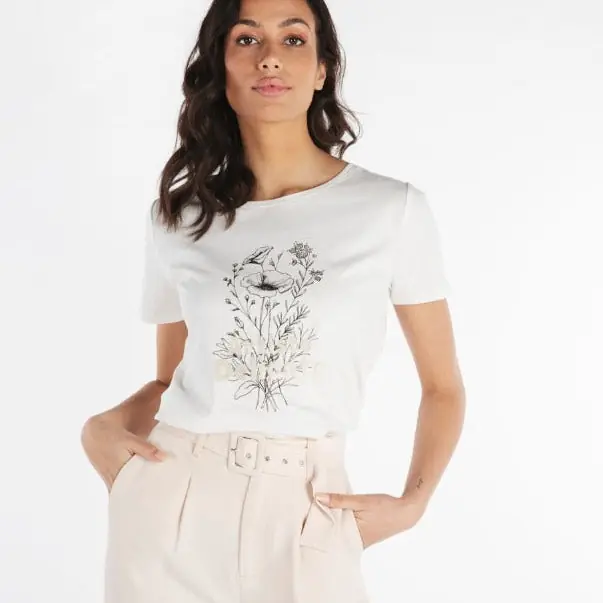 ESQUALO Ladies' T-SHIRT "ARTISTE DELICATE"