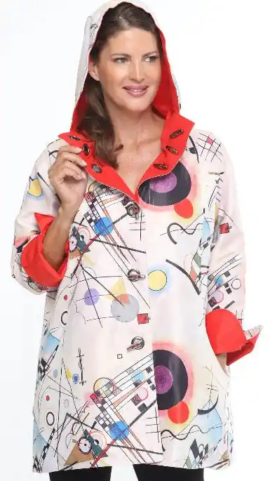 Oopéra Ladies' Reversible Raincoat Composition VIII