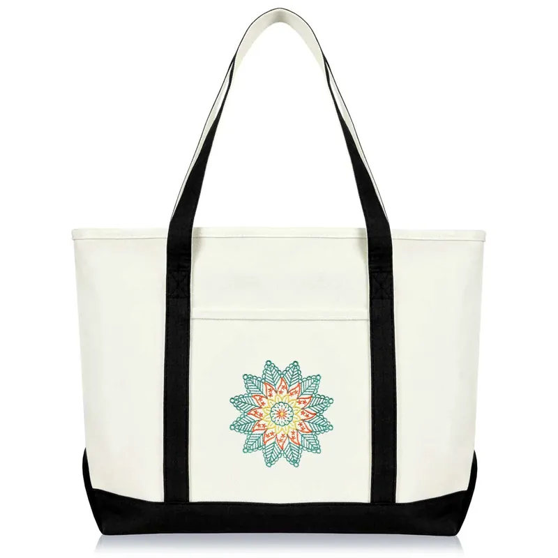 Dalix Kaleidoscope Tote Bag