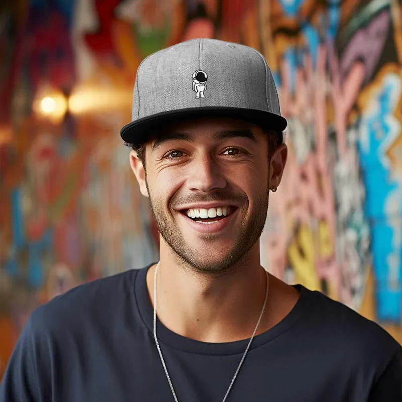 Dalix Astronaut Snapback Hat