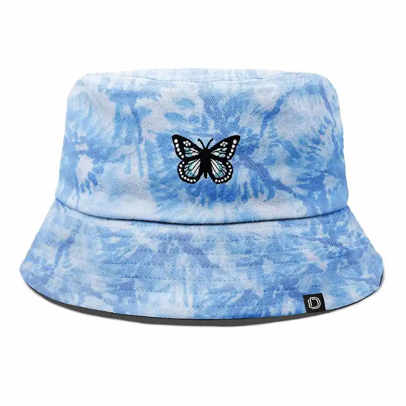 Dalix Womens Butterfly Cotton Bucket Hat