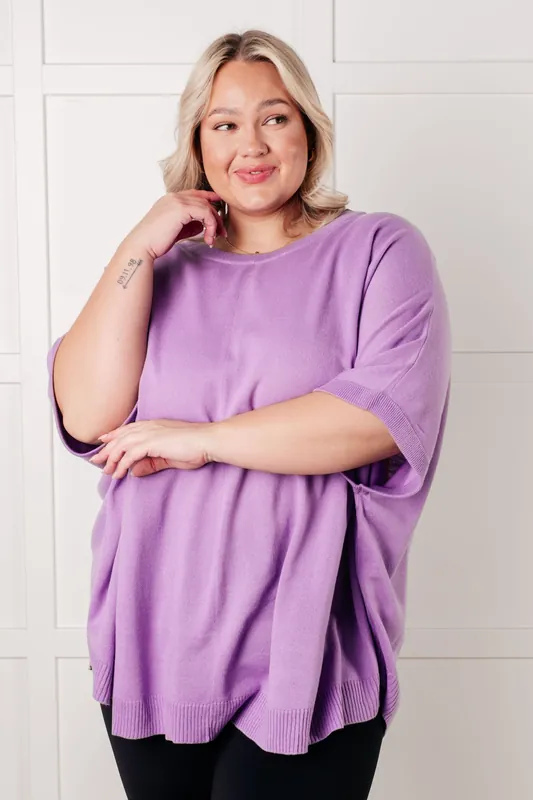 Lilac Whisper Dolman Sleeve Top - Andrée By Unit