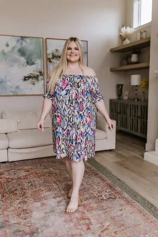 Kind of Wild Animal Print Dress - Hemish