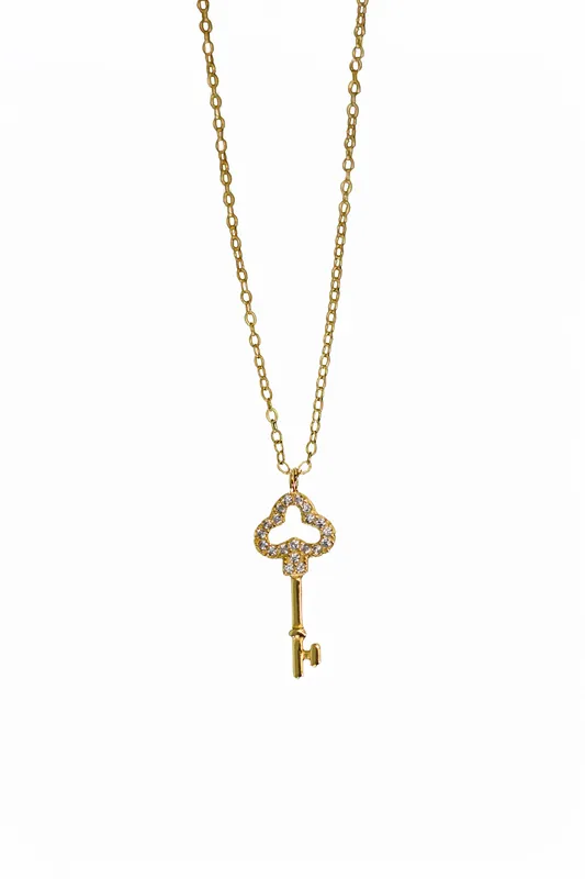 You Hold The Key Necklace - The Dapper Squirrel