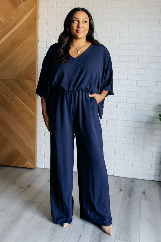 Up to Something Wide Leg Jumpsuit - Jodifl