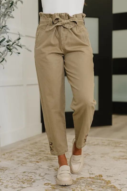 Streets of Serenade High Waist Trousers - The Dapper Squirrel