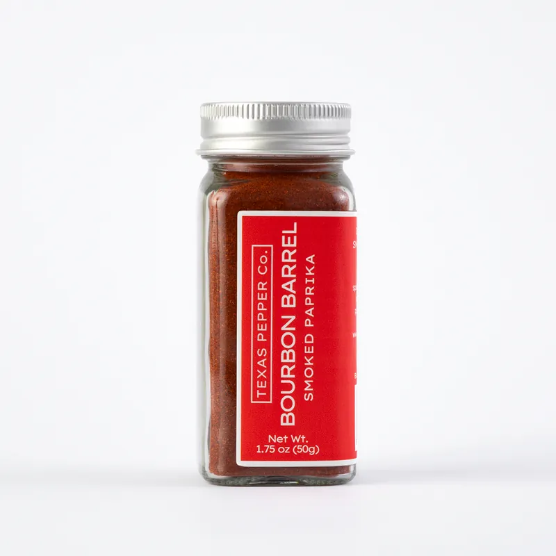 Bourbon Barrel Smoked Paprika - Texas Salt Co