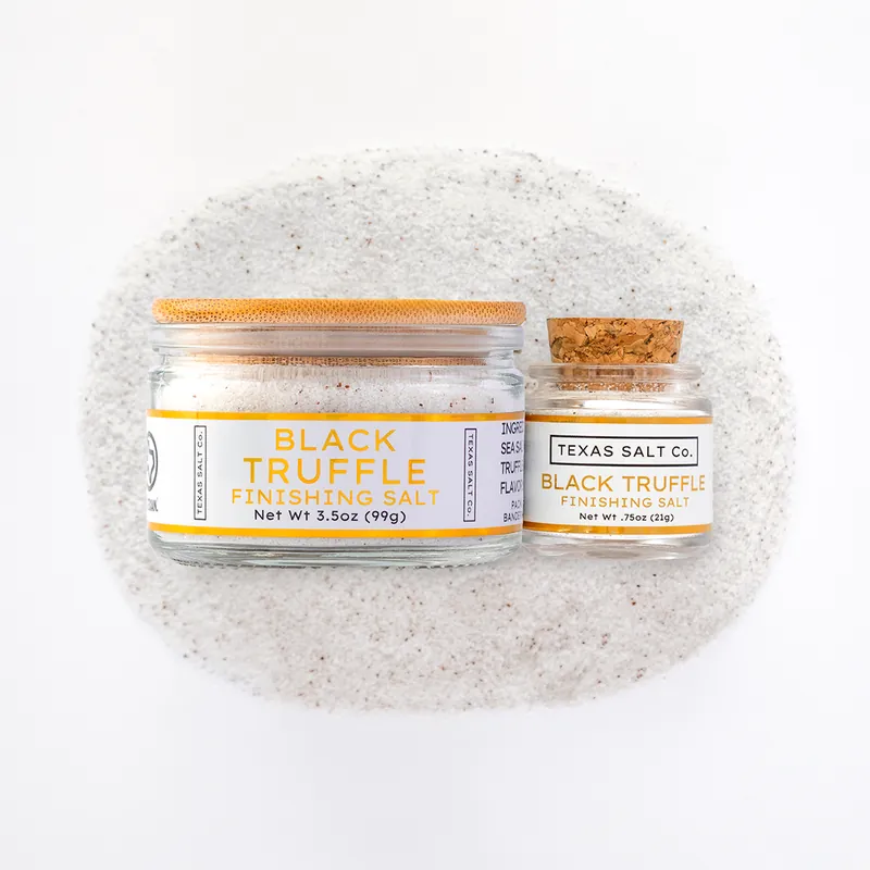 Black Truffle Finishing Salt - Texas Salt Co