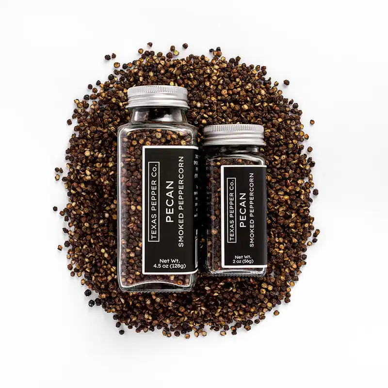 Pecan Smoked Peppercorn - Texas Salt Co