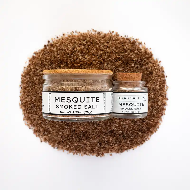 Mesquite Smoked Salt - Texas Salt Co