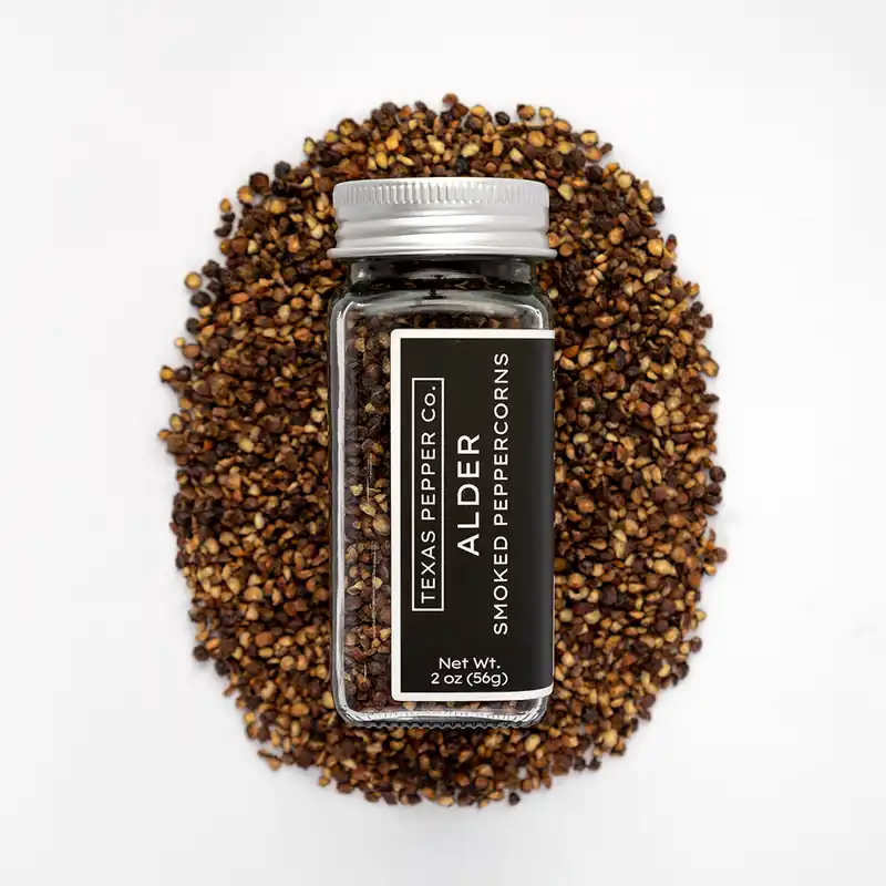 Alder Smoked Peppercorn - Texas Salt Co