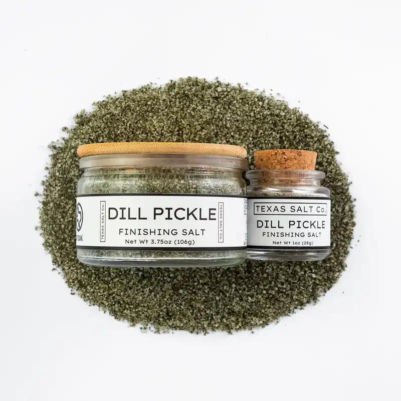 Dill Pickle Finishing Salt - Texas Salt Co