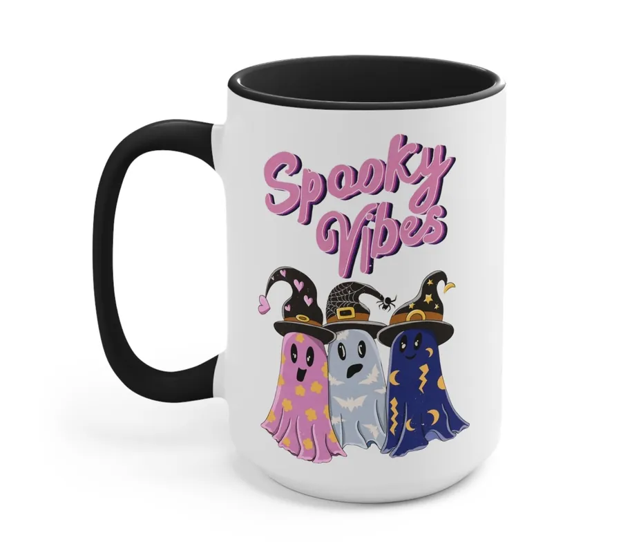 Spooky Vibes Halloween Mug - UntamedEgo LLC.