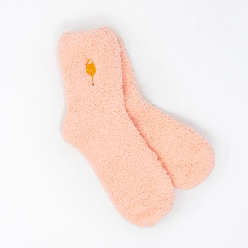 Aperol Spritz Fuzzy Socks - Mary Kathryn Design