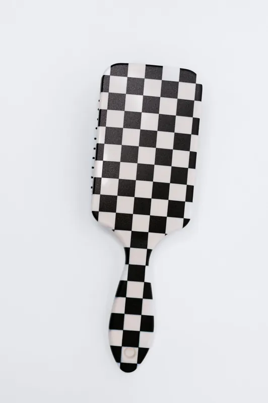 Cookies & Cream Checks Brush - One Eleven North