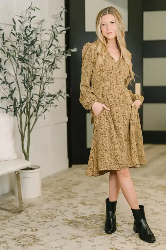 See Yourself Like This V-Neck Dress