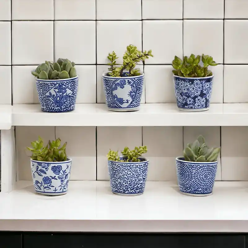 Mini Chinoiserie Cachepots - Gia Roma