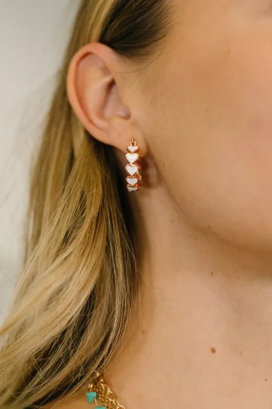 Certified Lover Girl Huggie Earrings - One Eleven North