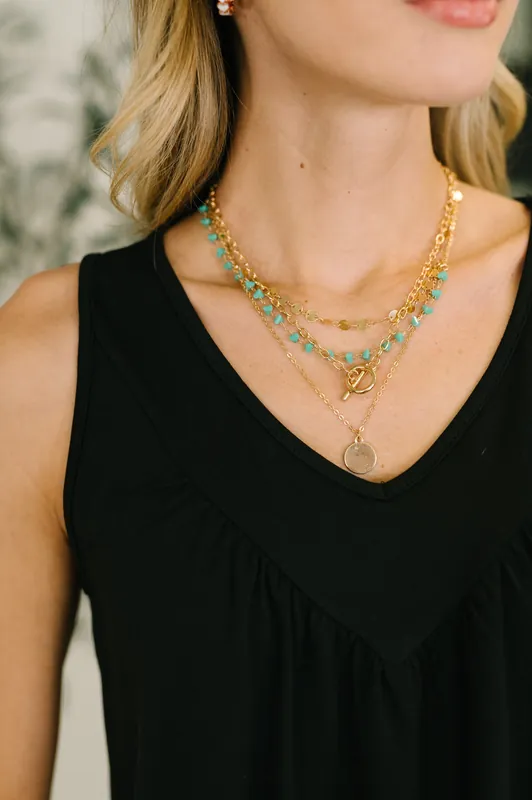 If I Only Could Layered Boho Necklace Set - The Dapper Squirrel