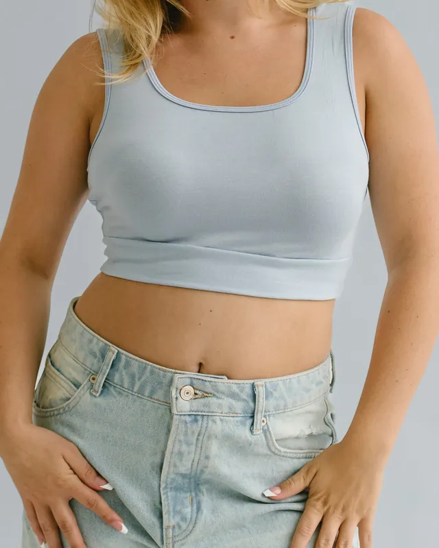 Classic Wide Strap Tank Halftee - HALFTEE Layering Fashions